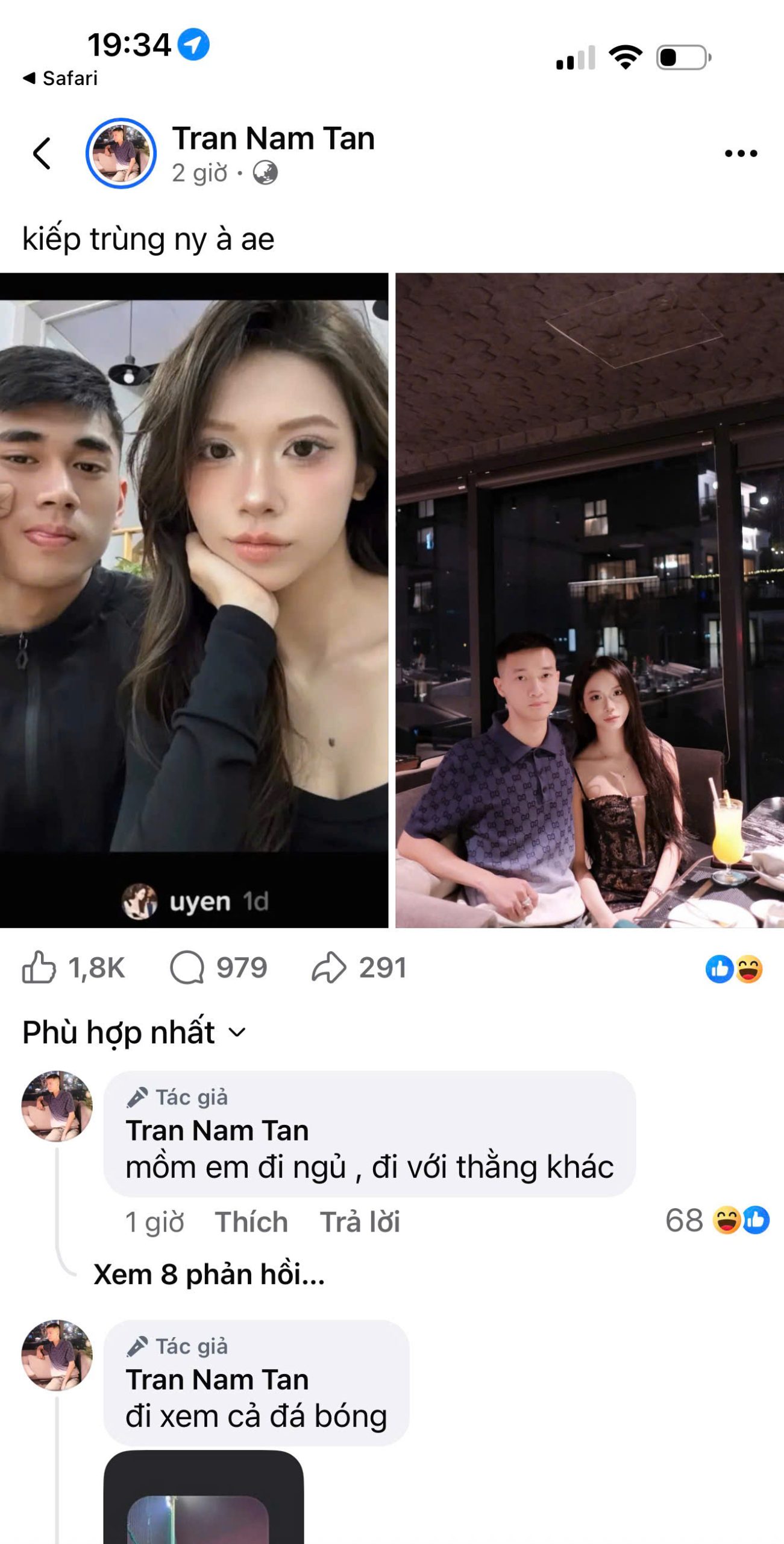 Drama trùng người yêu