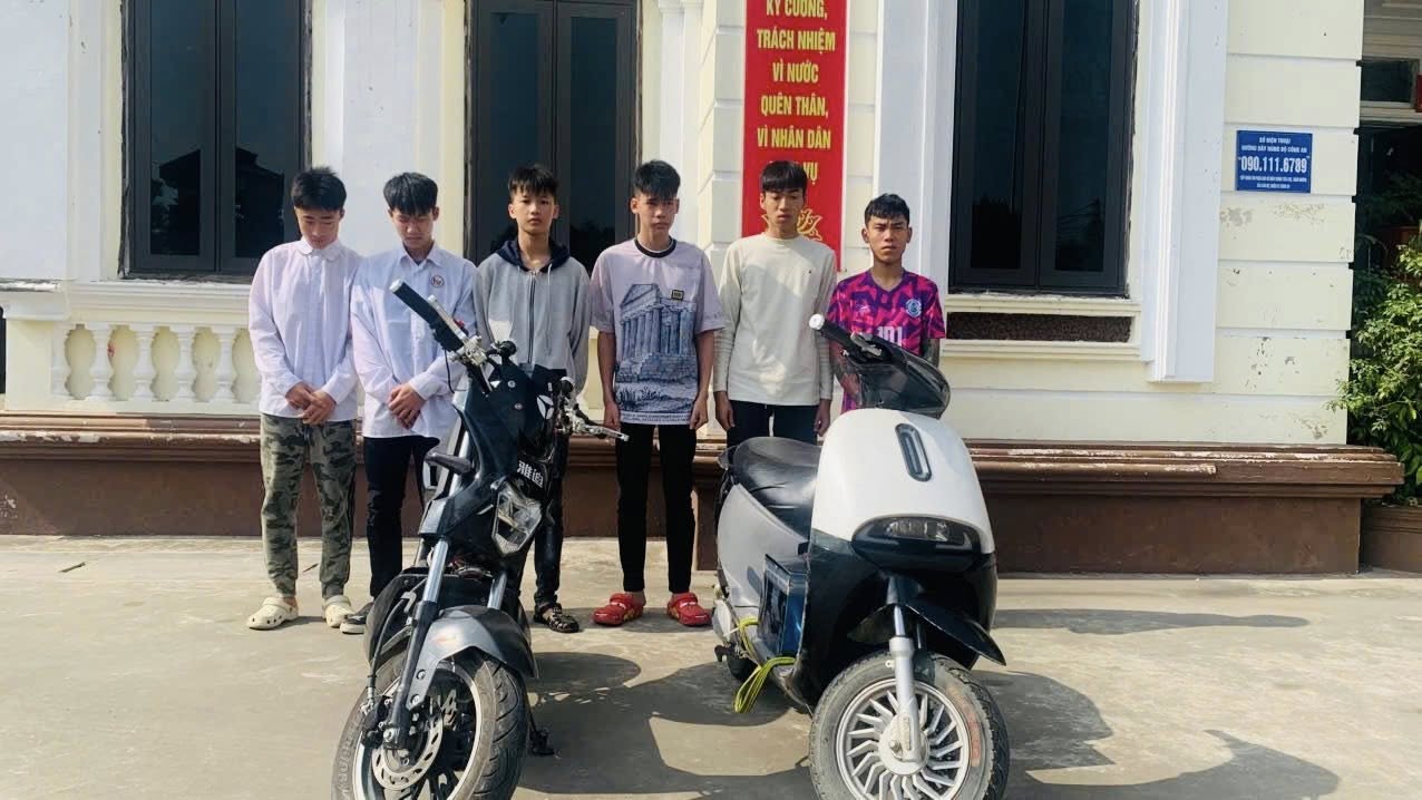 CÔNG AN XÃ QUỲNH AN NHANH CHÓNG BẮT GIỮ CÁC ĐỐI TƯỢNG TRONG VỤ CƯỚP TÀI SẢN