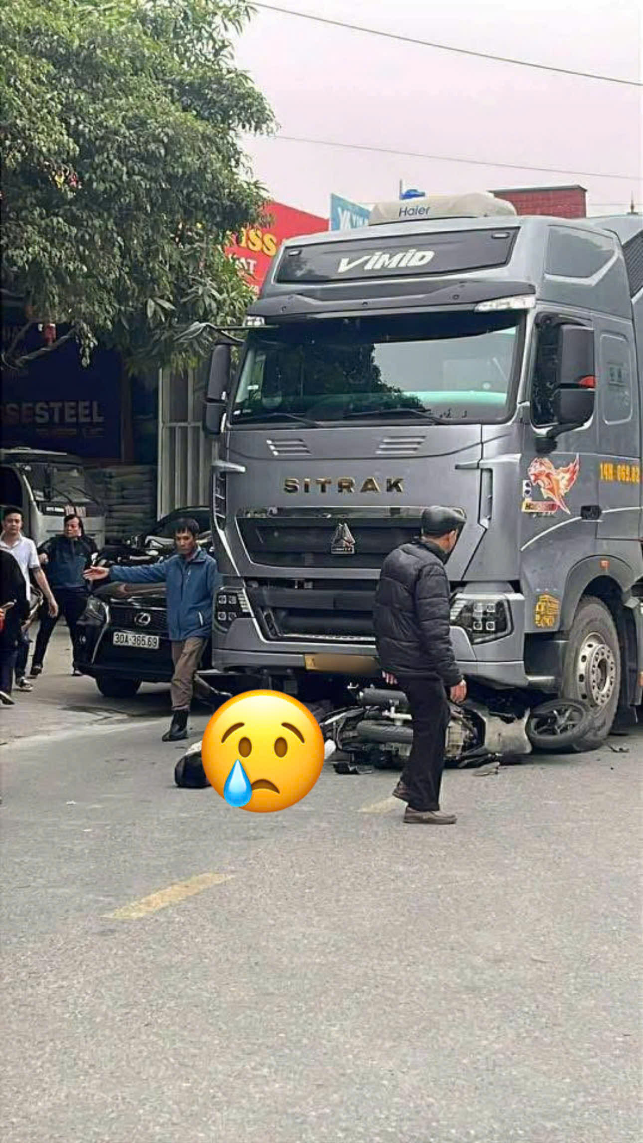 CAM GHI LẠI VỤ TNGT CHIỀU NAY Ở HƯNG HÀ